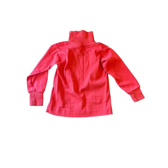 Red Florence Eiseman 3T Kids Turtleneck Sweater Vintage 80s - Picture 5 of 5